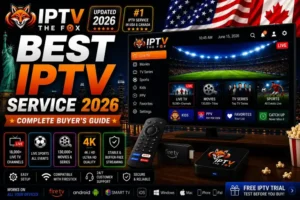 Best IPTV Service 2026 IPTV THE FOX