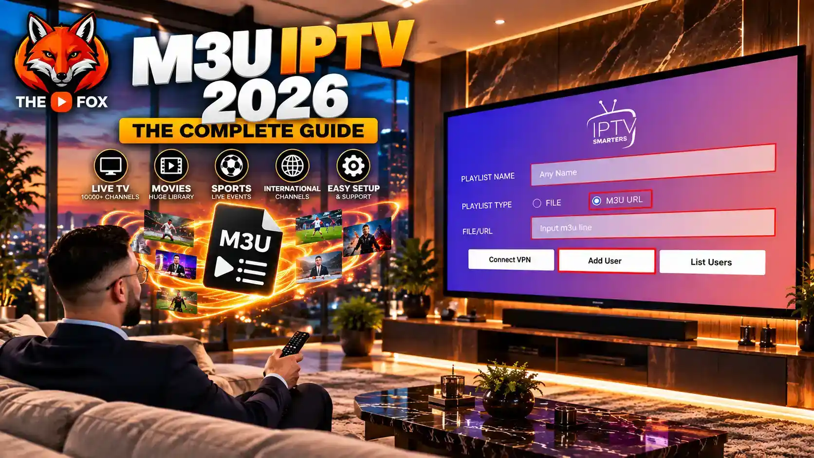 M3U IPTV 2026