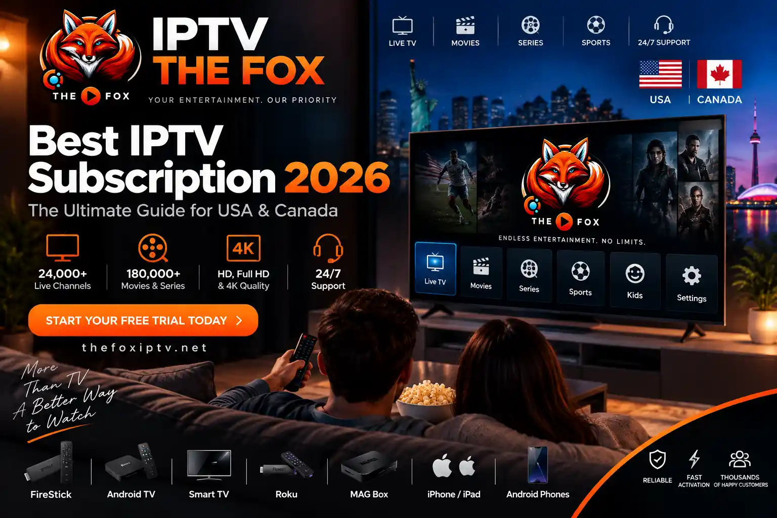 Best IPTV Subscription 2026