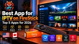 Best App for IPTV on FireStick iptv the fox